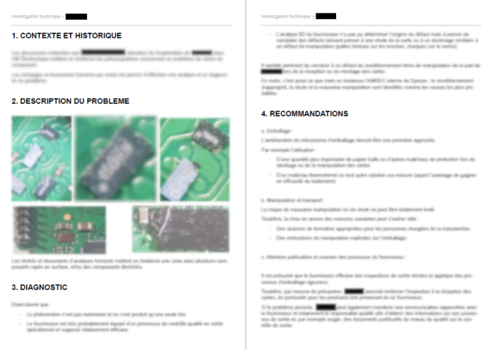 Résolution de problèmes techniques complexes